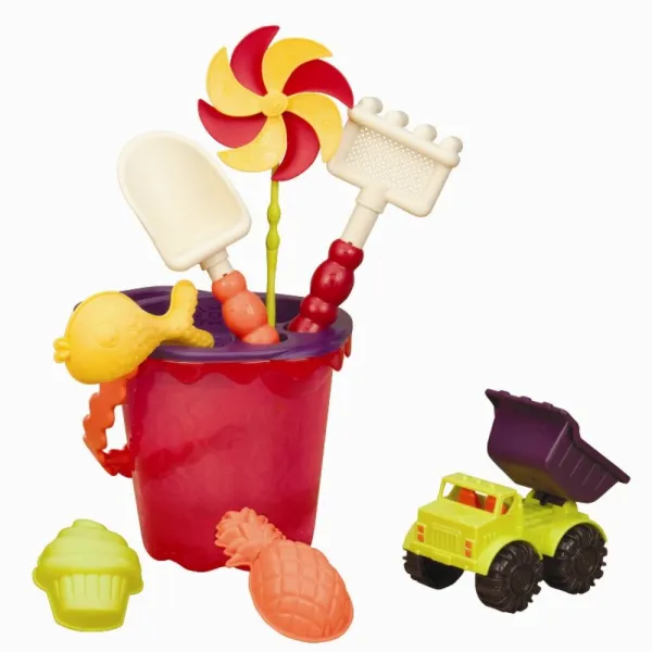 Sands Ahoy - Set di secchielli - Rosso